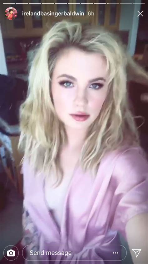 ireland baldwin nude|Ireland Baldwin Posted a Nude Selfie of Her ‘BB on Board’ Body